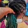 KNOTLESS Braids Med