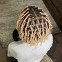 Nourishing  Loc ReTwist, Ear Lobe Length