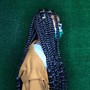 Medium box braids