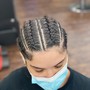 Cornrows (more than 5)