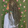 Butterfly locs removal