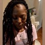 Butterfly locs removal