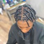 Locs- Half Head