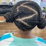 Feed-In Braids (2-3 braids)