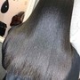 Silk press/natural hair