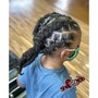 Kids Half Braids