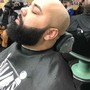 Men's Bald haircut with  hot towel