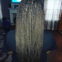 Medium box braids