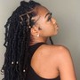 Large Boho Knotless Braids