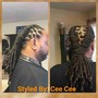 Pipe Cleaner Set On Locs