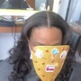 Flip over sew in no part