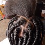 Flat twist with two strand twists