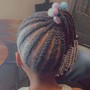 Kid's feedin braids