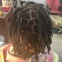 Locs with Barrel Twists