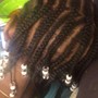 Small  box braids