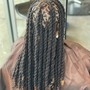 Loc retwist w/rope twist, pedals, or rods