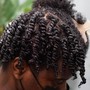 Natural twist/ 2 Strand twist