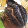 Wash and Cornrows