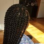 Kinky Twist small medium