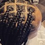 Medium Knotless Box Braids