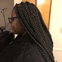 Tribal braids w/crochet