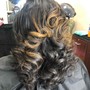 Shampoo and  Blow Dry & Trim for natural hair