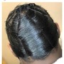 Single Full process color on natural  hair