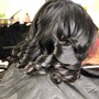 Deep Conditioning  &Trim & Style for relaxed hair