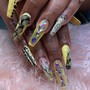 Full rhinestone nail(2)