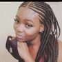 Knotless braids