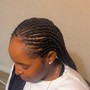 Knotless braids