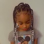 Kid medium Box Braids