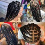 Starter Locs- comb coiled