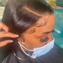 Lace front ponytail