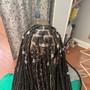 Quick Weave over Locs