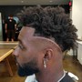 Bald fade With Facial Hair