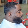 Bald fade With Facial Hair