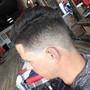 Bald fade With Facial Hair