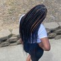 Med Knotless Box Braids