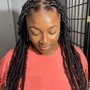 Medium ponytail/lemonade Braids