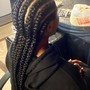 Individual Goddess braids