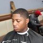 Women/Men’z Cut + Single process lighten