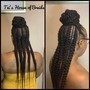 Pre-Braided/Twisted Crochets