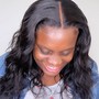 Sew in with leave out