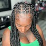 Braid takedown scalp braids