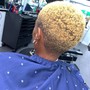 Bleach and Tone (short hair &gt;3 inches)