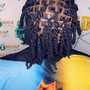 Luxury Retwist & Style (100-200 Locs)