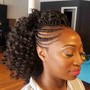 Wash and Style for Relaxed hair