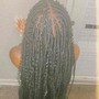 Small knotless Braids