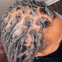 cornrows or barrel rolls on locs